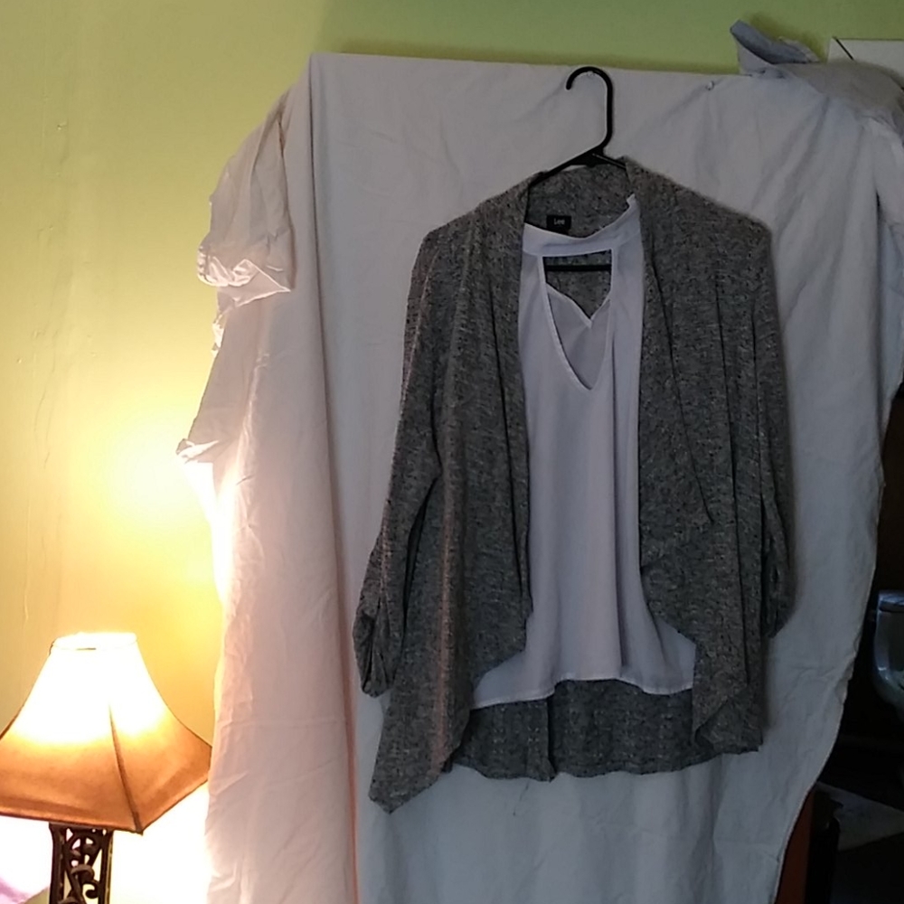 Cardigan/dress tank